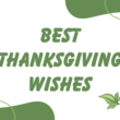 Thanksgiving Messages & Wishes