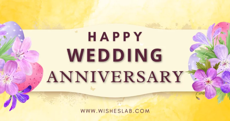 Wedding Anniversary Wishes