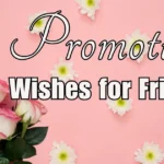 120+ Promotion Wishes for Friend's Big Day